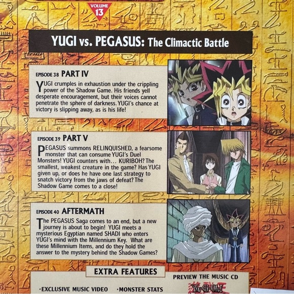 Yu-Gi-Oh! Battle City Duels DVD Set - Picture 4 of 10